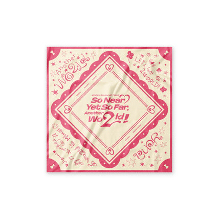 [Pre-order] YENA - 04 BANDANA / 2026 YENA LIVE TOUR [So Near Yet So Far, Another Wo2ld!] In Seoul OFFICIAL MD