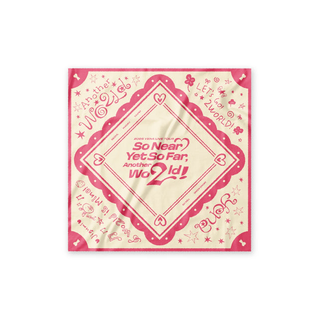 [Pre-order] YENA - 04 BANDANA / 2026 YENA LIVE TOUR [So Near Yet So Far, Another Wo2ld!] In Seoul OFFICIAL MD