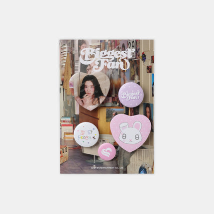 [Pre-order] IRENE - 09 PIN BUTTON SET / 2026 IRENE 1TH ALBUM [Biggest Fan] OFFICIAL MD