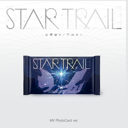[Pre-order] STELLIVE - [ STAR TRAIL ] / 1st Album (MV PhotoCard Ver.)