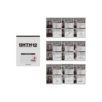 [Pre-order] SHOW ME THE MONEY 12 - 10 APPLICATION FORM SET / SHOW ME THE MONEY 12 POP-UP STORE OFFICIAL MD
