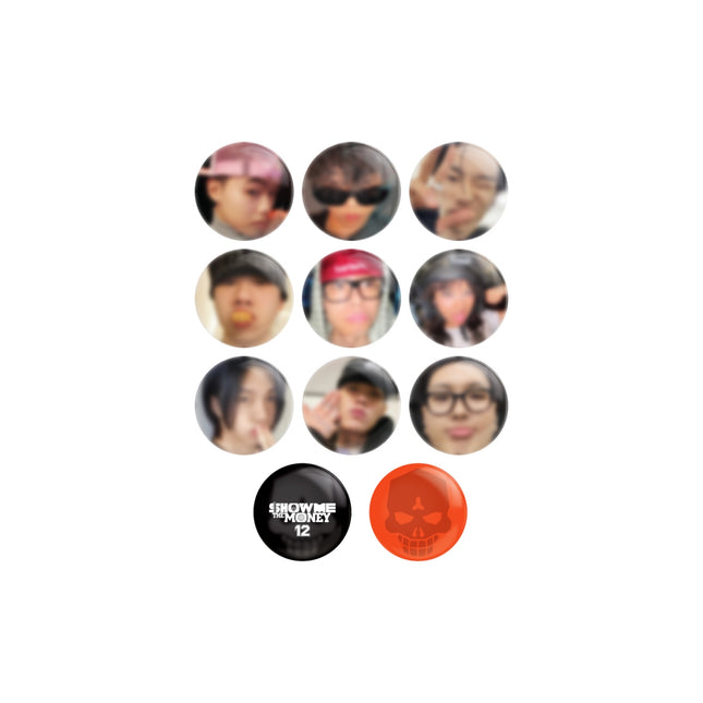 [Pre-order] SHOW ME THE MONEY 12 - 07 PIN BUTTON SET / SHOW ME THE MONEY 12 POP-UP STORE OFFICIAL MD