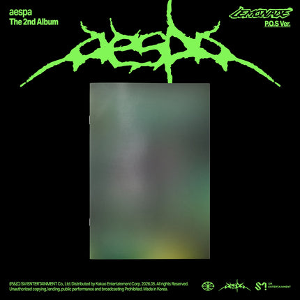 [Pre-order] aespa - LEMONADE / The 2nd Album (P.O.S Ver.)