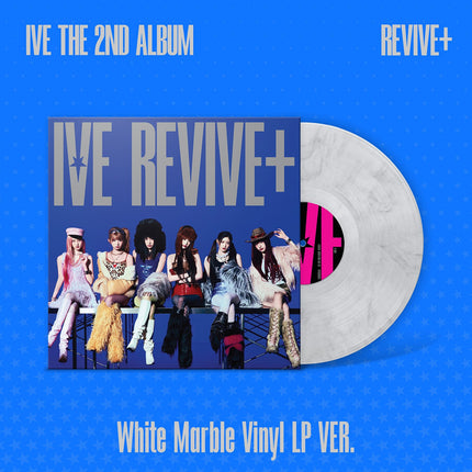[Pre-order] IVE - REVIVE+ / 2ND ALBUM (White Marble Vinyl LP VER.) *한정반