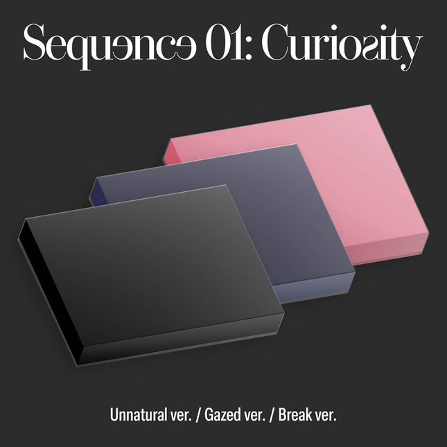 [Pre-order] AND2BLE - Sequence 01: Curiosity / 1st Mini Album (Unnatural ver. / Gazed ver. / Break ver.) (STANDARD)