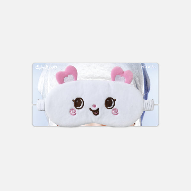 [Pre-order] NCT WISH - 12 WISH DOLL EYE MASK / 2026 NCT WISH The 1st Album [Ode to Love] POP UP OFFICIAL MD
