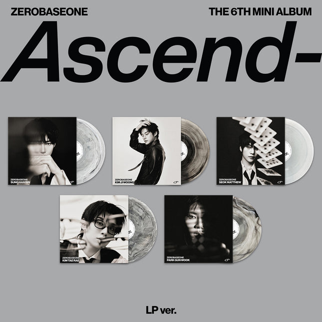 [Pre-order] ZEROBASEONE - [Ascend-] / The 6th Mini Album (LP ver.)