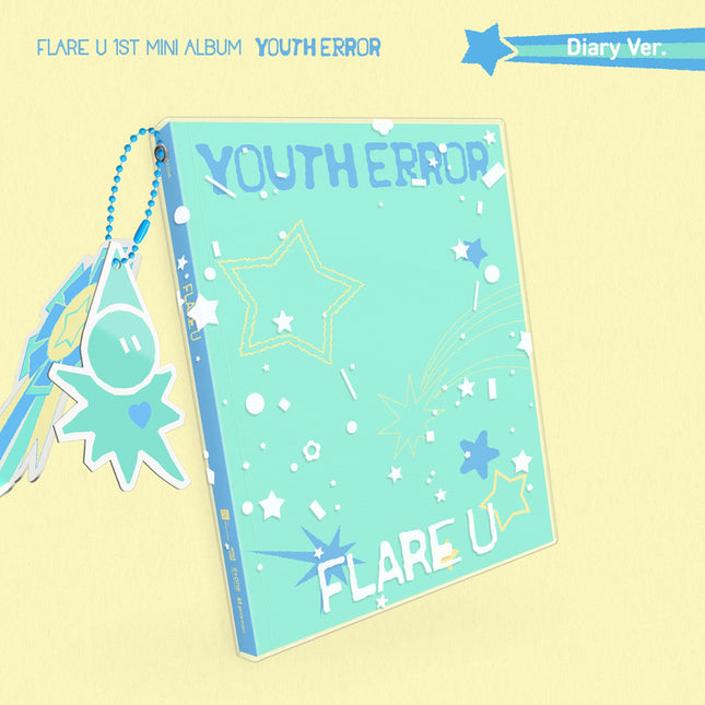 [Pre-order] FLARE U - YOUTH ERROR / 1st Mini Album (Diary Ver.)