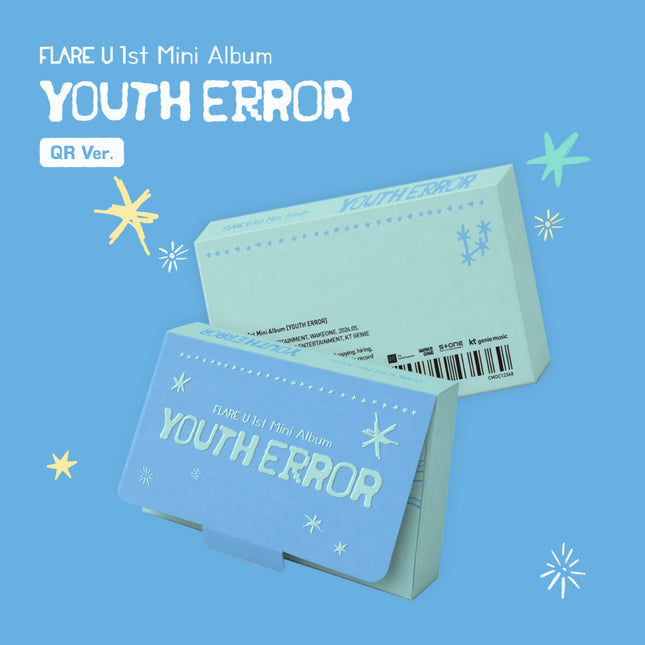 [Pre-order] FLARE U - YOUTH ERROR / 1st Mini Album (QR Ver.)