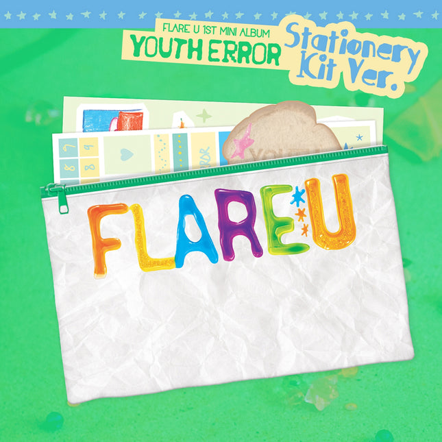[Pre-order] FLARE U - YOUTH ERROR / 1st Mini Album (Stationery Kit Ver.)