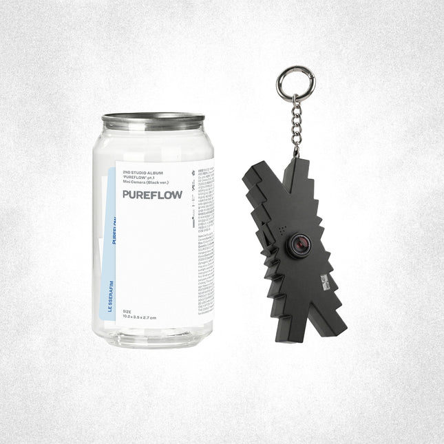 [Pre-order] LE SSERAFIM - 'PUREFLOW’ pt.1 / 2nd Studio Album (Mini Camera ver.) Black ver.