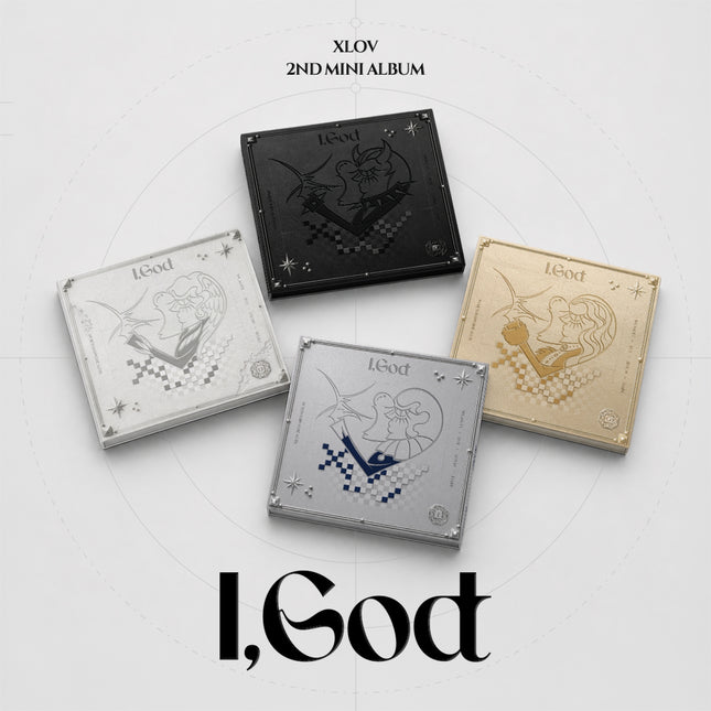 [Pre-order] XLOV - I,God / 2ND MINI ALBUM (I VER.)