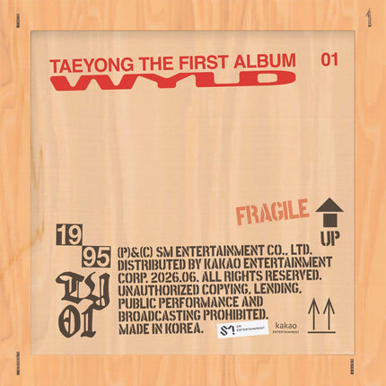 [Pre-order] TAEYONG - WYLD / THE 1ST ALBUM (Masterpiece Ver.)(Limited)