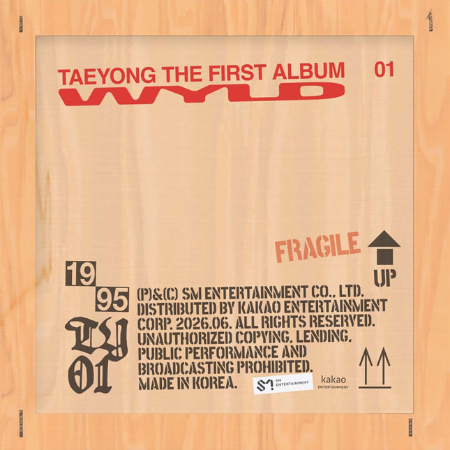 [Pre-order] TAEYONG - WYLD / THE 1ST ALBUM (Masterpiece Ver.)(Limited)