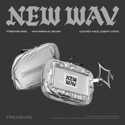 [Pre-order] TREASURE - NEW WAV / 4th MINI ALBUM (CARD HOLDER VER.) (Limited Edition)