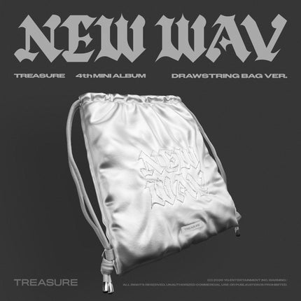 [Pre-order] TREASURE - NEW WAV / 4th MINI ALBUM (DRAWSTRING BAG VER.) (Limited Edition)