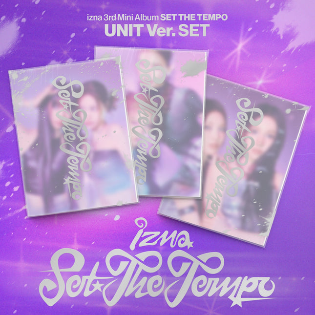 [Pre-order] izna (이즈나) - SET THE TEMPO / 3rd Mini Album (UNIT Ver.)