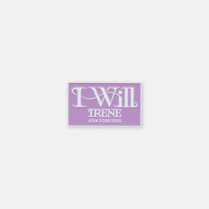 [Pre-order] IREN - BADGE / 2026 IRENE ASIA TOUR [ I-WILL ] in SEOUL OFFICIAL MD