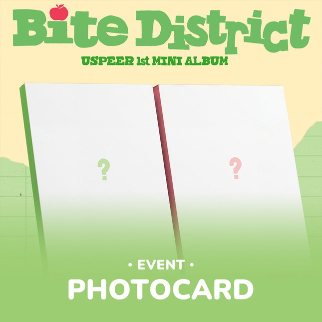 [POB] USPEER - BITE DISTRICT / 1st MINI ALBUM (KINETIC ver. / STATIC ver.)