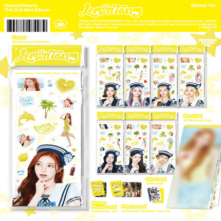 [Pre-order] Hearts2Hearts - Lemon Tang / 2nd Mini Album (Sticker Ver.)