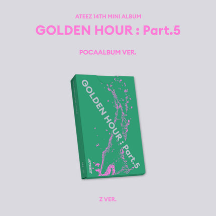 [Pre-order] ATEEZ - GOLDEN HOUR : Part.5 / 14TH MINI ALBUM (POCAALBUM)