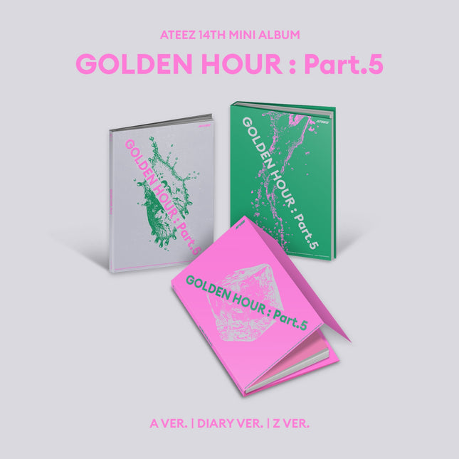 [Pre-order] ATEEZ - GOLDEN HOUR : Part.5 / 14TH MINI ALBUM