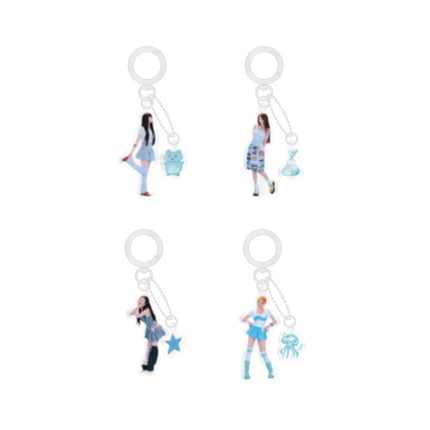 [Pre-order] FIFTY FIFTY - ACRYLIC KEYRING / 2026 FIFTY FIFTY 4th Mini Album [Imperfect-I'mperfect] POP UP OFFICIAL MD