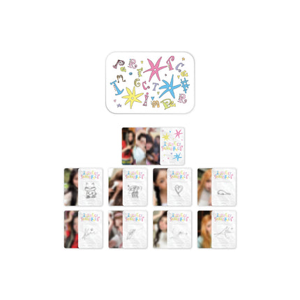 [Pre-order] FIFTY FIFTY - 05 TINCASE PHOTOCARD SET / 2026 FIFTY FIFTY 4th Mini Album [Imperfect-I'mperfect] POP UP OFFICIAL MD