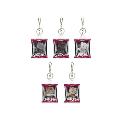 [Pre-order] MEOVV - 10 CHARACTER HOLOGRAM RANDOM KEYCHAIN / BITE NOW OFFICIAL MERCH