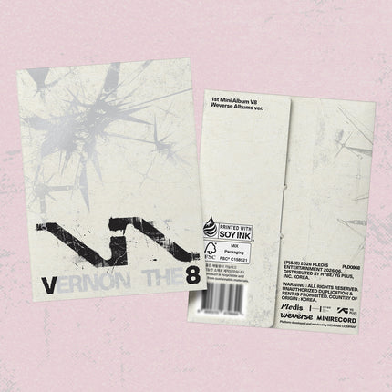 [Pre-order] V8 (SEVENTEEN) - V8 / 1st Mini Album (Weverse Albums ver.)