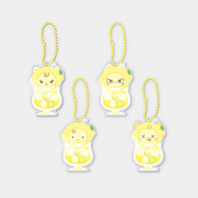 [Pre-order] aespa - RANDOM MINI ACRYLIC SHAKER KEYRING / 2026 aespa WEEK - MAKE IT LEMONADE OFFICIAL MD