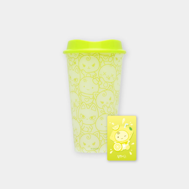 [Pre-order] aespa - COLOR-CHANGING REUSABLE CUP SET / 2026 aespa WEEK - MAKE IT LEMONADE OFFICIAL MD