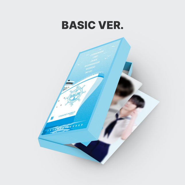 [Pre-order] ENHYPEN - ENHYPEN WORLD COUPON CARD COLLECTION SAILOR BASIC ver.