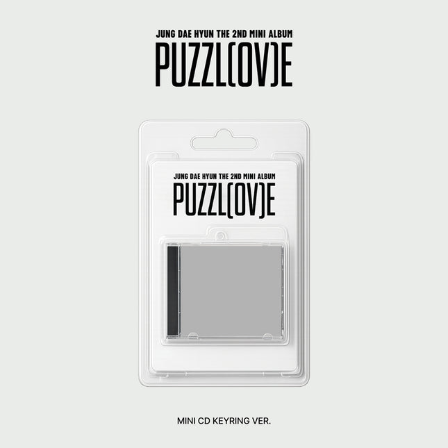 [Pre-order] JUNG DAE HYUN - PUZZL(OV)E/ 2nd Mini Album (MINI CD KEYRING VER.)