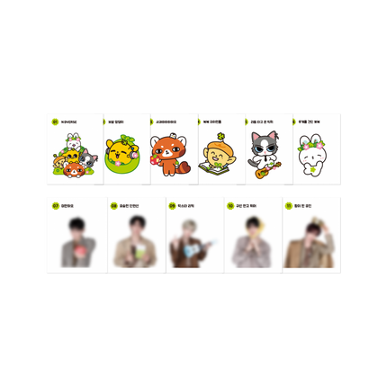 [Pre-order] AND2BLE - TTIBU STICKER SET / [Sequence 01: Curiosity] POP-UP OFFICIAL MD