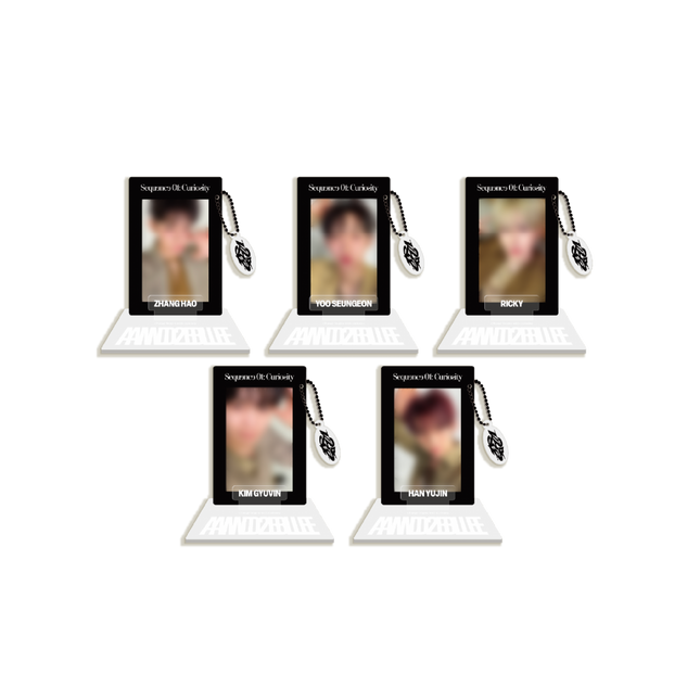[Pre-order] AND2BLE - 01 ACRYLIC PHOTO CARD STAND / [Sequence 01: Curiosity] POP-UP OFFICIAL MD