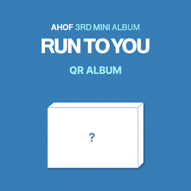 [Pre-order] AHOF - RUN TO YOU / The 3rd Mini Album (QR ALBUM Ver.)