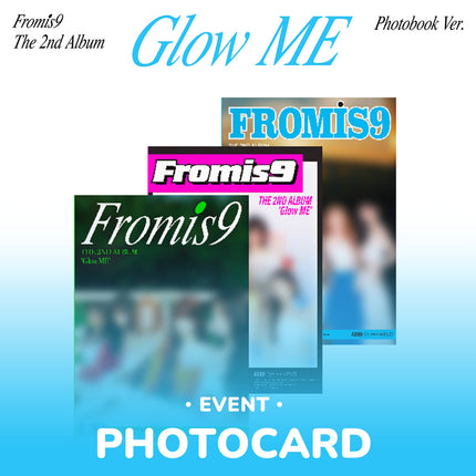 [POB] fromis_9 - Glow ME / THE 2ND ALBUM (Photobook Ver.)