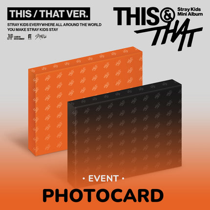 [POB] Stray Kids - THIS & THAT / Mini Album (THIS VER., THAT VER.)