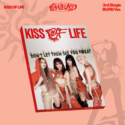 [Pre-order] KISS OF LIFE - SWEAT / 3RD SINGLE ALBUM (BURN Ver.)