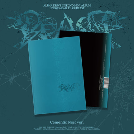 [Pre-order] ALPHA DRIVE ONE - UNBREAKABLE : 少年BEAST / 2ND MINI ALBUM (Cementic Nest ver.)