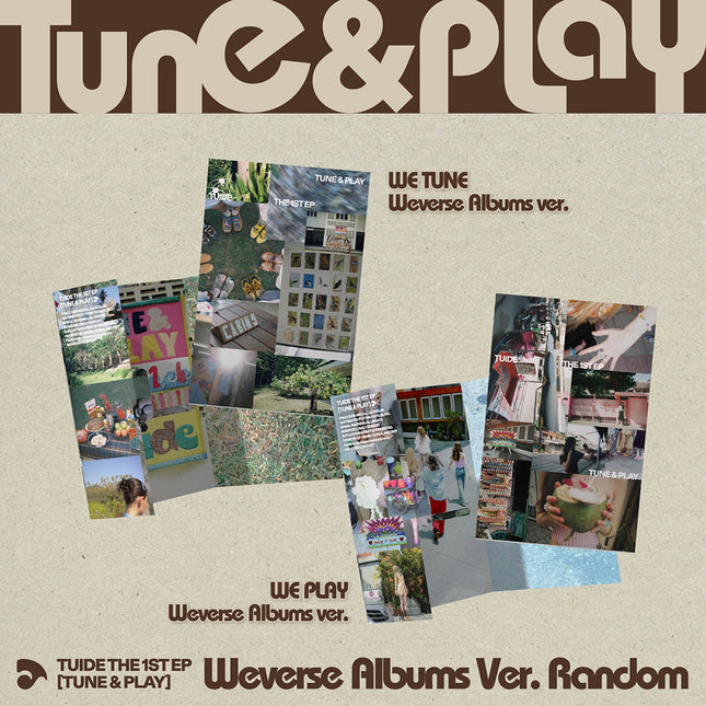 [Pre-order] TUIDE - TUNE & PLAY / The 1st EP (Weverse Albums ver.)