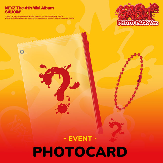 [POB] NEXZ -  SAUCIN’ / 4th Mini Album (PHOTO PACK Ver.)