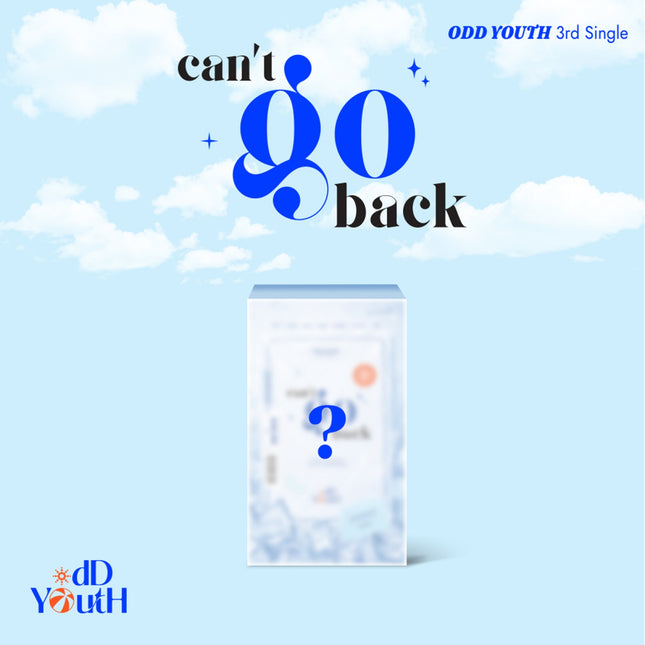 [Pre-order] ODD YOUTH - can't go back / 3rd Single Album