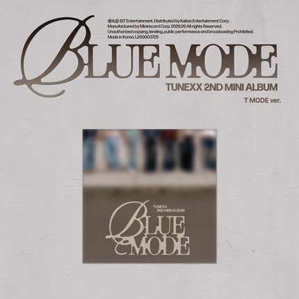 [Pre-order] TUNEXX - BLUE MODE / 2nd Mini Album (T MODE ver.)