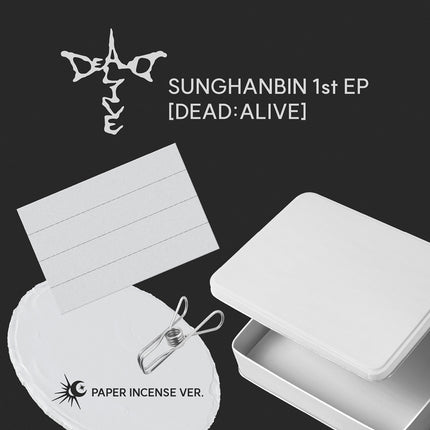 [Pre-order] SUNGHANBIN -  DEAD:ALIVE / 1st EP (한정반) (Paper Incense Ver.)