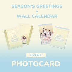 [POB] Hearts2Hearts - 2027 SEASON’S GREETINGS + WALL CALENDAR SET