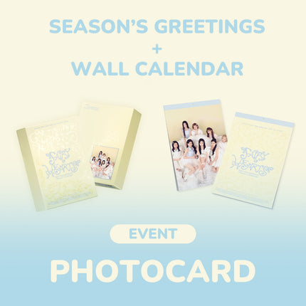 [POB] Hearts2Hearts - 2027 SEASON’S GREETINGS + WALL CALENDAR SET