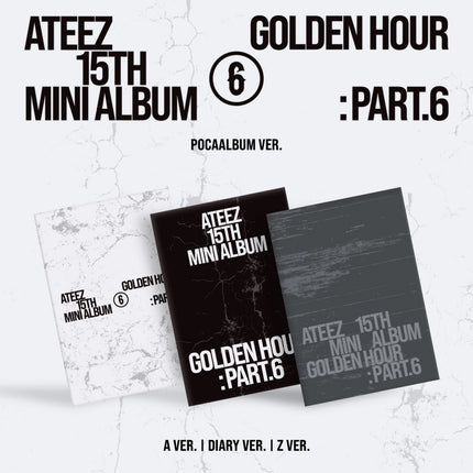 [POB] ATEEZ - GOLDEN HOUR : Part.5 / 14TH MINI ALBUM (Pocaalbum ver.)