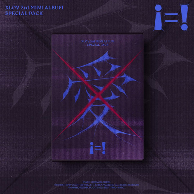 [Pre-order] XLOV - i=! / The 3rd EP (SPECIAL PACK)